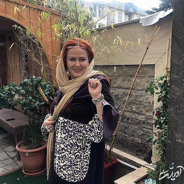 تمسخر لباس خز بهاره رهنما در جشن حافظ + عکس 